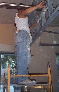 Guy doing work