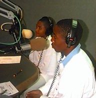Kerly and Angel on the Air